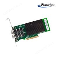 飞迈瑞克以太网X710BM2万兆双光口光纤网卡