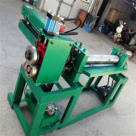 QG-160电动液压切盖机 废旧大油桶切割机 剪盖切身压平三合一切盖机
